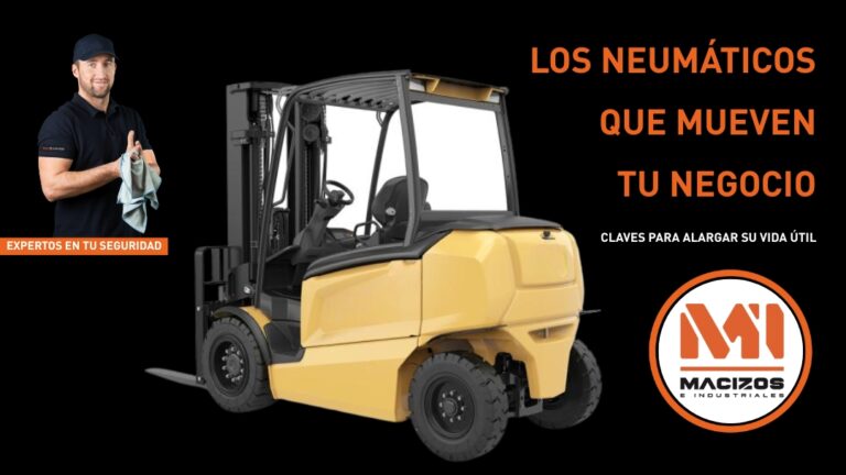 Ruedas para carretillas elevadoras: tipos y usos