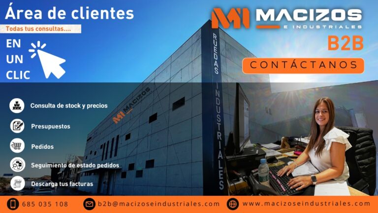 Descubre el área de clientes B2B de Macizos e Industriales